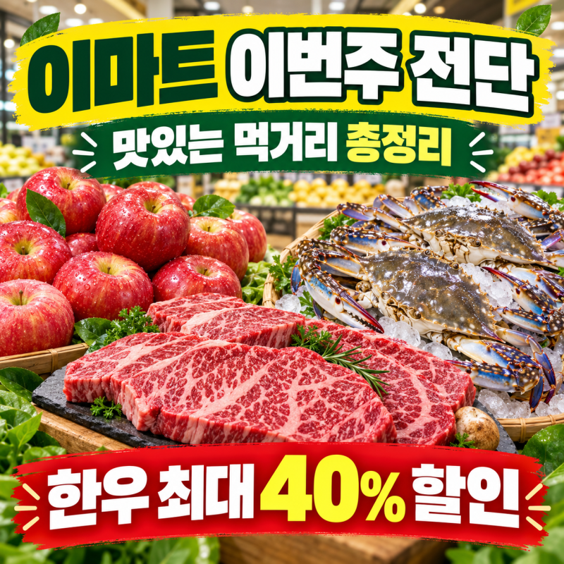 2026년 9월 이마트 이번주 전단광고 총정리
