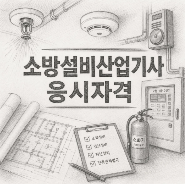 소방설비산업기사 응시자격 요건, 비전공자 준비방법