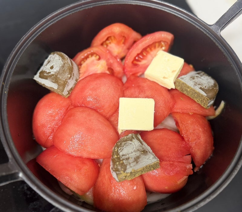 무수분토마토양파카레