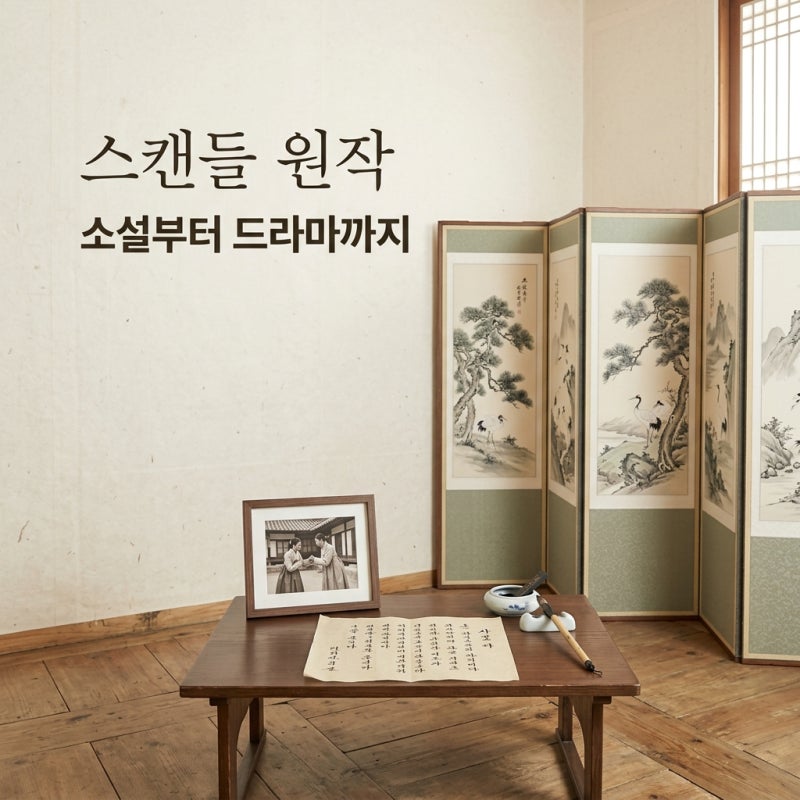 스캔들 원작 총정리: 넷플릭스 드라마부터 소설 위험한 관계까지