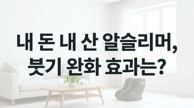 알슬리머 내돈내산 사용법 부작용 후기