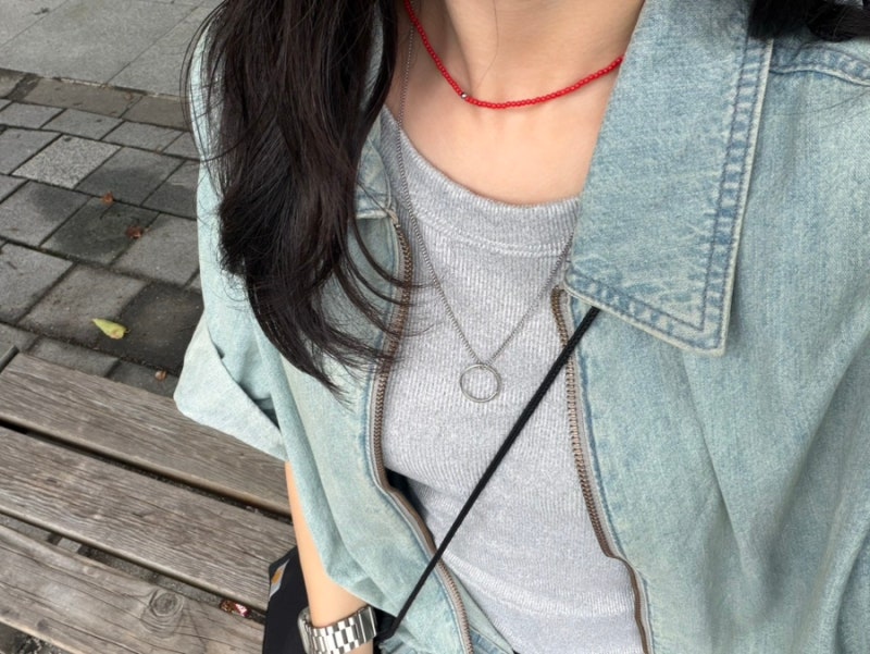 바이시클트로피 써지컬목걸이 반지걸이 체인목걸이