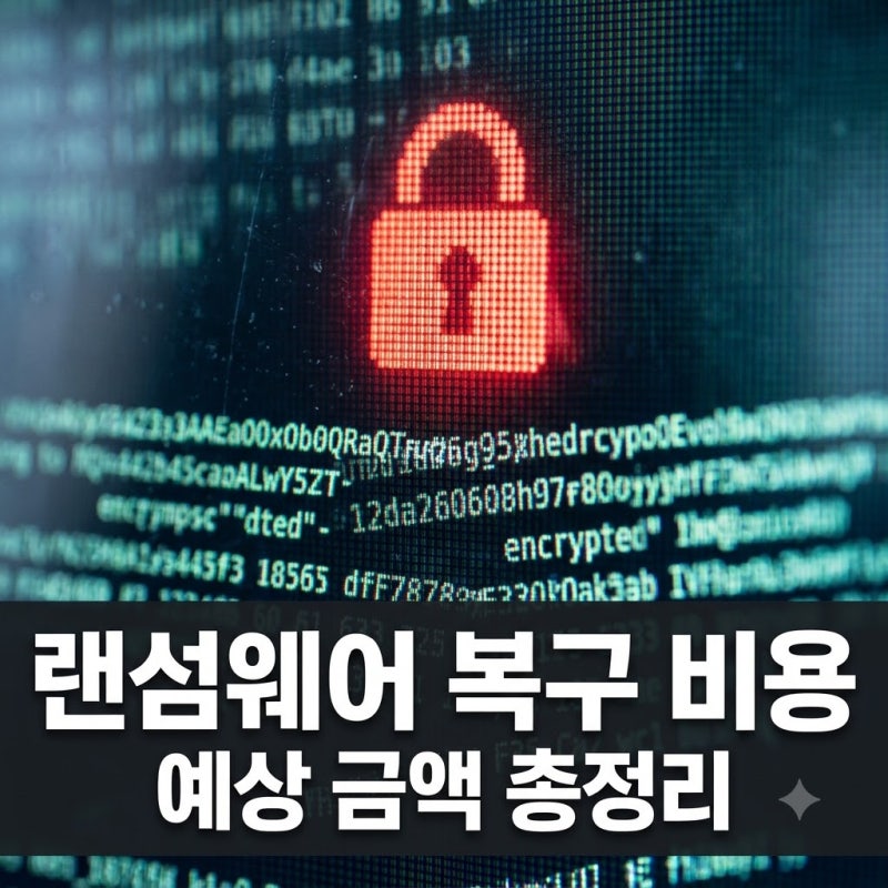 랜섬웨어 복구 비용, 개인부터 기업까지 예상 금액과 효율적인 해결 방법