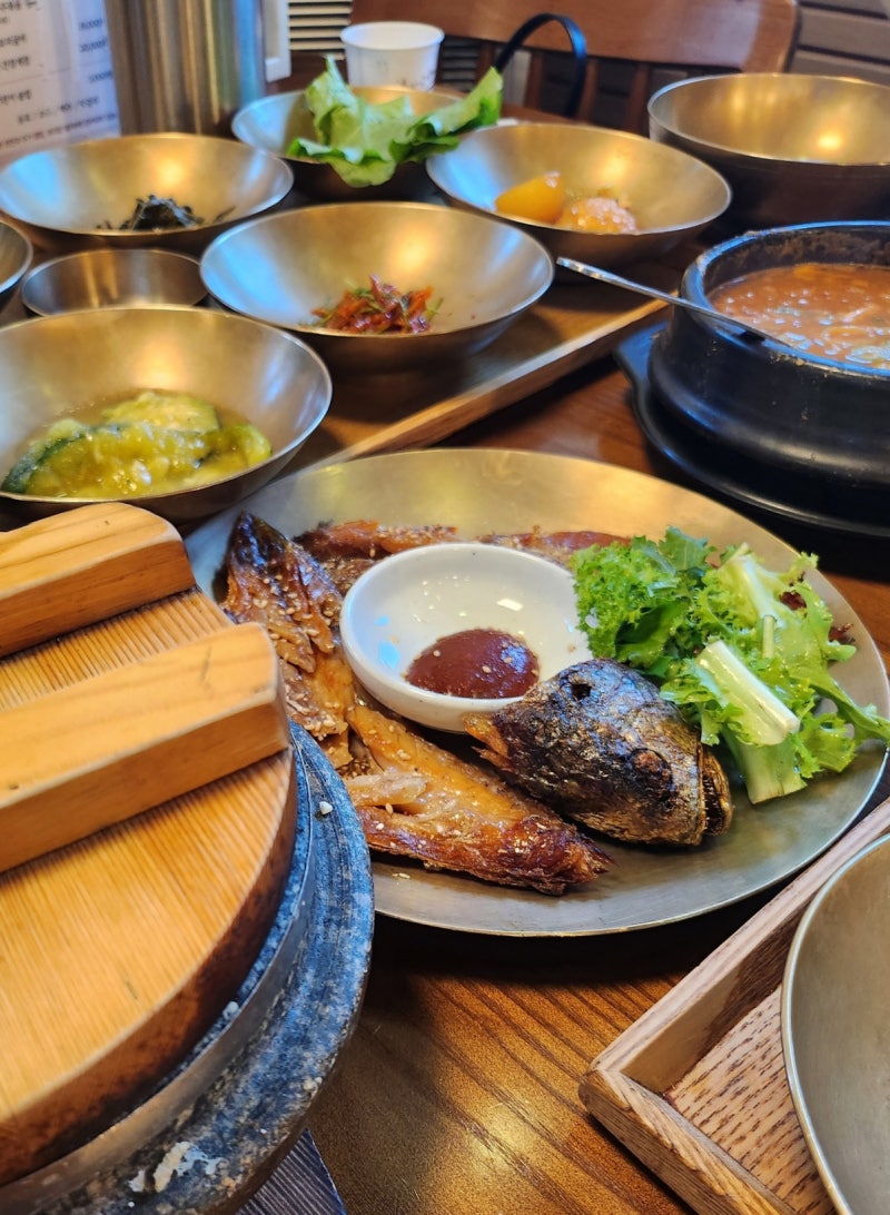 곤지암 화담숲 주변 가볼만한곳 이천 맛집 '강민주의 들밥 본점', 보리굴비 솥밥 한식 정식 ....