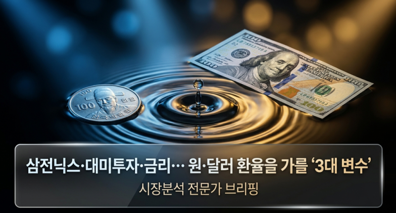 원·달러 환율 1200원대 폭락 vs 1400원대 반등? 삼전·닉스 운명 가를 3대 변수 총정리