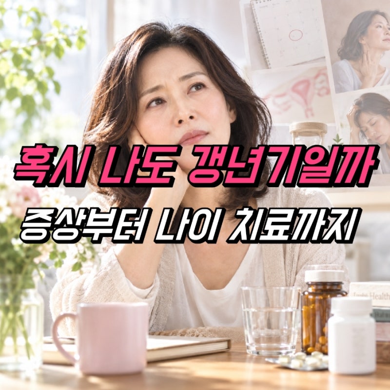 여자 갱년기 증상 나이 기간, 영양제 약 호르몬 치료