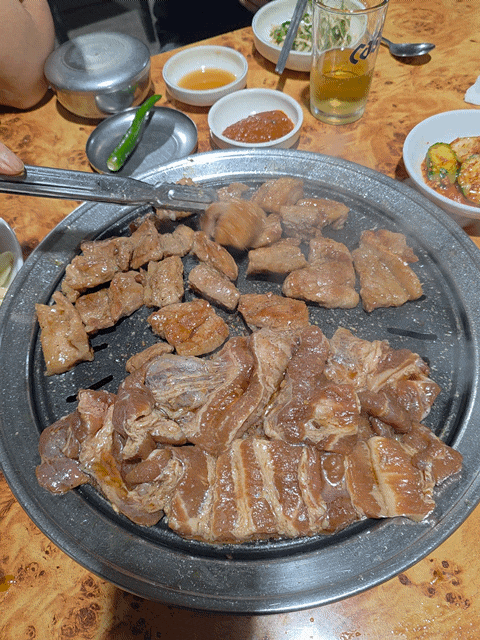 부산 망미동 맛집 이조숯불갈비 야장 분위기 좋은 망미중앙시장 고기집