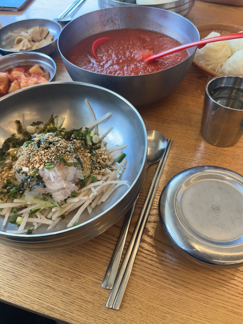 포항 물회 맛집 환여횟집 웨이팅 메뉴 가격 후기