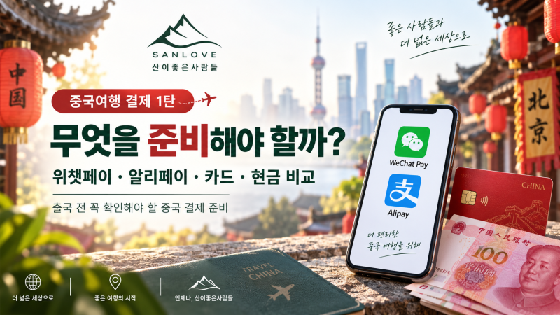 중국여행 결제 1탄위챗페이·알리페이·카드·현금, 무엇을 준비해야 할까?