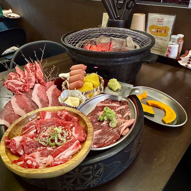 미아사거리역 맛집 야끼니꾸 소량, 다양한 고기를 골라 먹는 재미