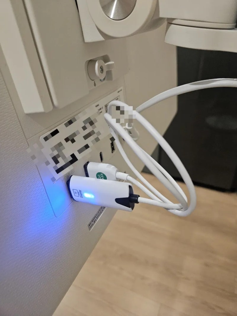삼탠바이미 무선 HDMI 셋톱박스 IPTV 연결