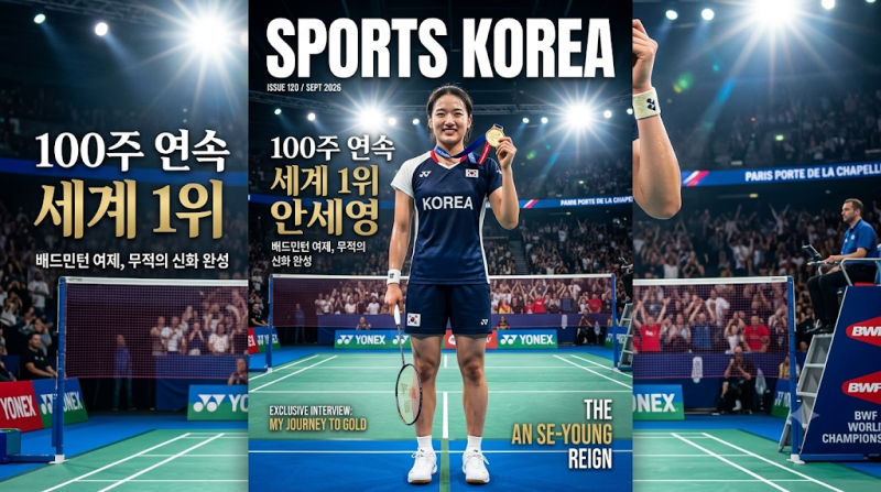 안세영, 배드민턴 여제 강림! "지구상 최고의 선수" 월클 해설자도 놀란 24세의 100주 연속 세....