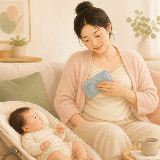 젖몸살 통증 줄이는 냉찜질 시간과 온찜질 주의점
