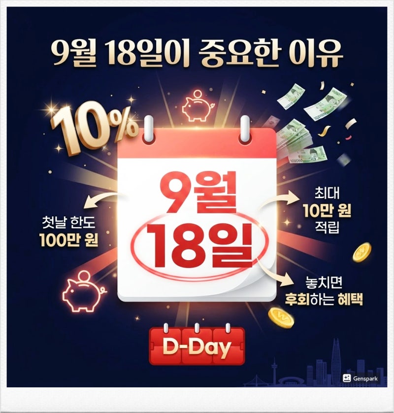 인천 이음카드 캐시백 부활! 9월 18일부터 10% 혜택 재개, 추석 특별 한도 총정리