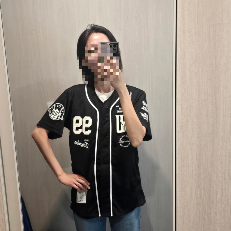 한화이글스 유니폼 류현진 200승 기념 유니폼 95 사이즈 실착 후기