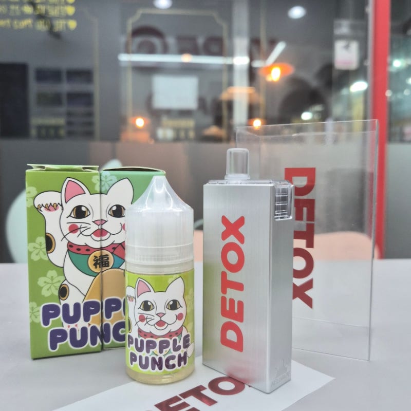 야옹야옹~ 마네키네코 퍼플펀치와 간죽간살 간지 좔좔 ☠️젤로 맥스 프로 디톡스 에디션☠....