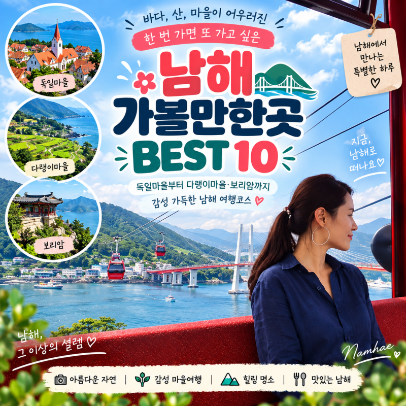 南海の観光スポットBEST 10｜ドイツ村からタレンイ村・宝林庵まで旅行コース