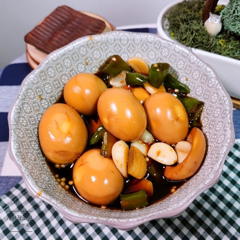 밥도둑 반찬 계란장조림 만들기 레시피
