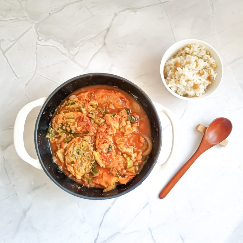 남은 모듬전 활용 전찌개 레시피 칼칼한 섞어찌개 끓이는법