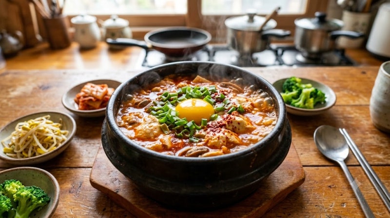 집에서 전문점 깊은 맛 내는 순두부찌개 황금레시피와 고추기름 비법