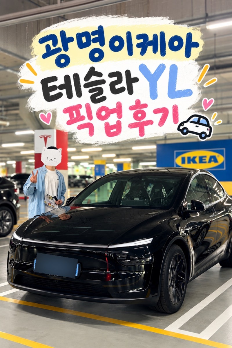 광명 이케아 테슬라 : Tesla Model YL 차량 인도 후기