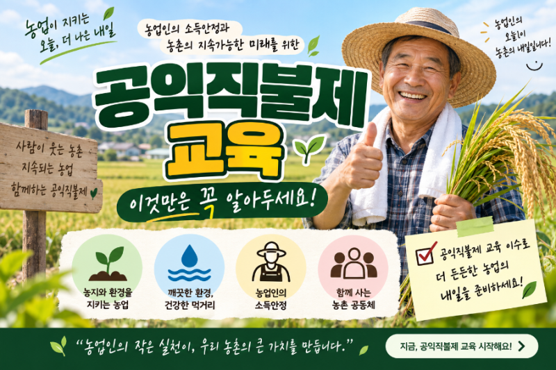 2026 공익직불제 교육