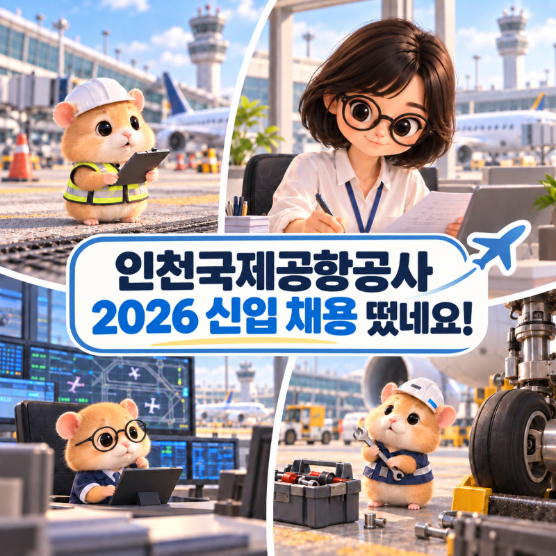 인천국제공항공사 2026 신입 채용 떴네요｜43명 모집·지원자격·NCS 시험 총정리