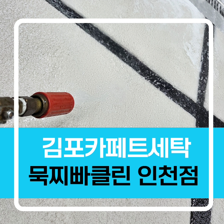 김포 카페트세탁, 대형 카펫 고압 헹굼 세척이 중요한 이유는?