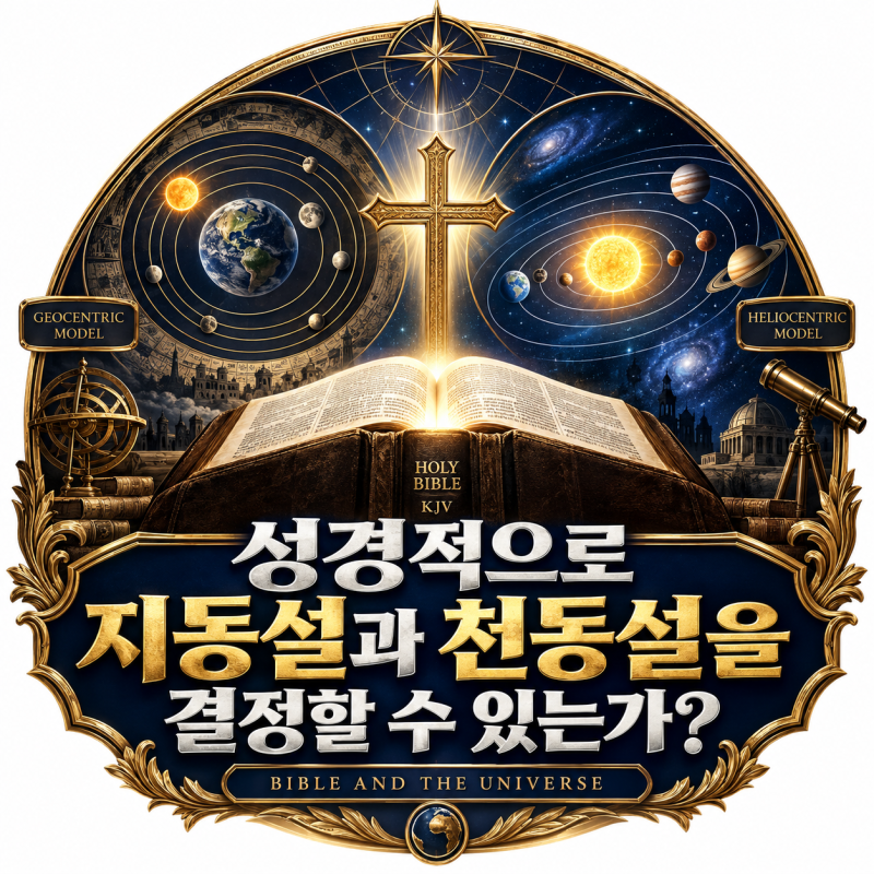 성경적으로 지동설과 천동설을 결정할 수 있는가