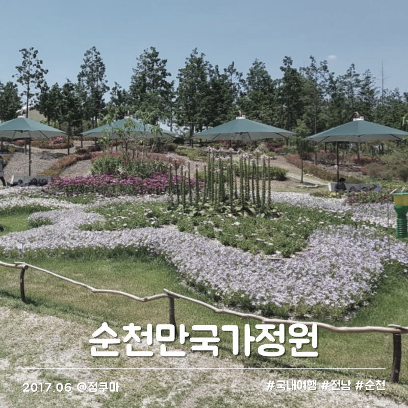 순천만국가정원 관람차 타고 세계정원 구경하기