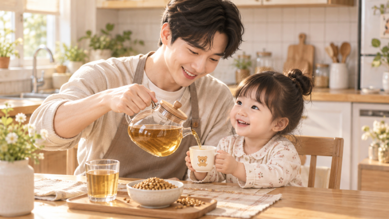 우리 아이가 좋아하는 보리차 만들기 | 아기 보리차 끓이는 법부터 보관방법까지