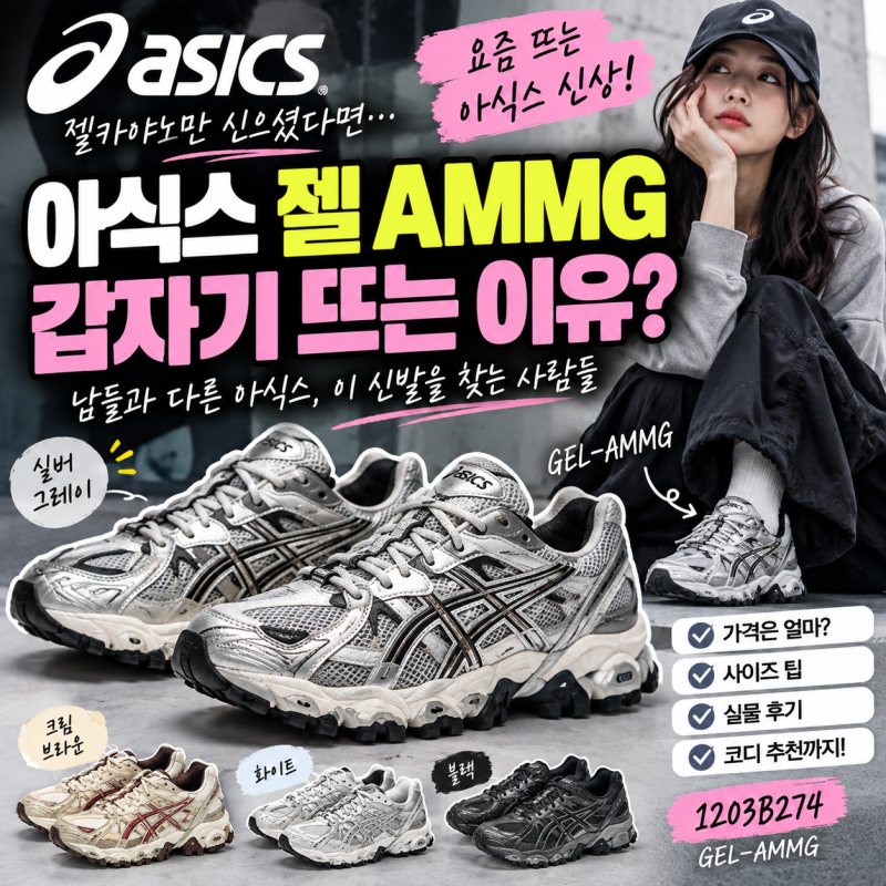 아식스 젤 AMMG 갑자기 뜨는 이유? 젤카야노 말고 ‘이 신발’ 찾는 사람 늘었다