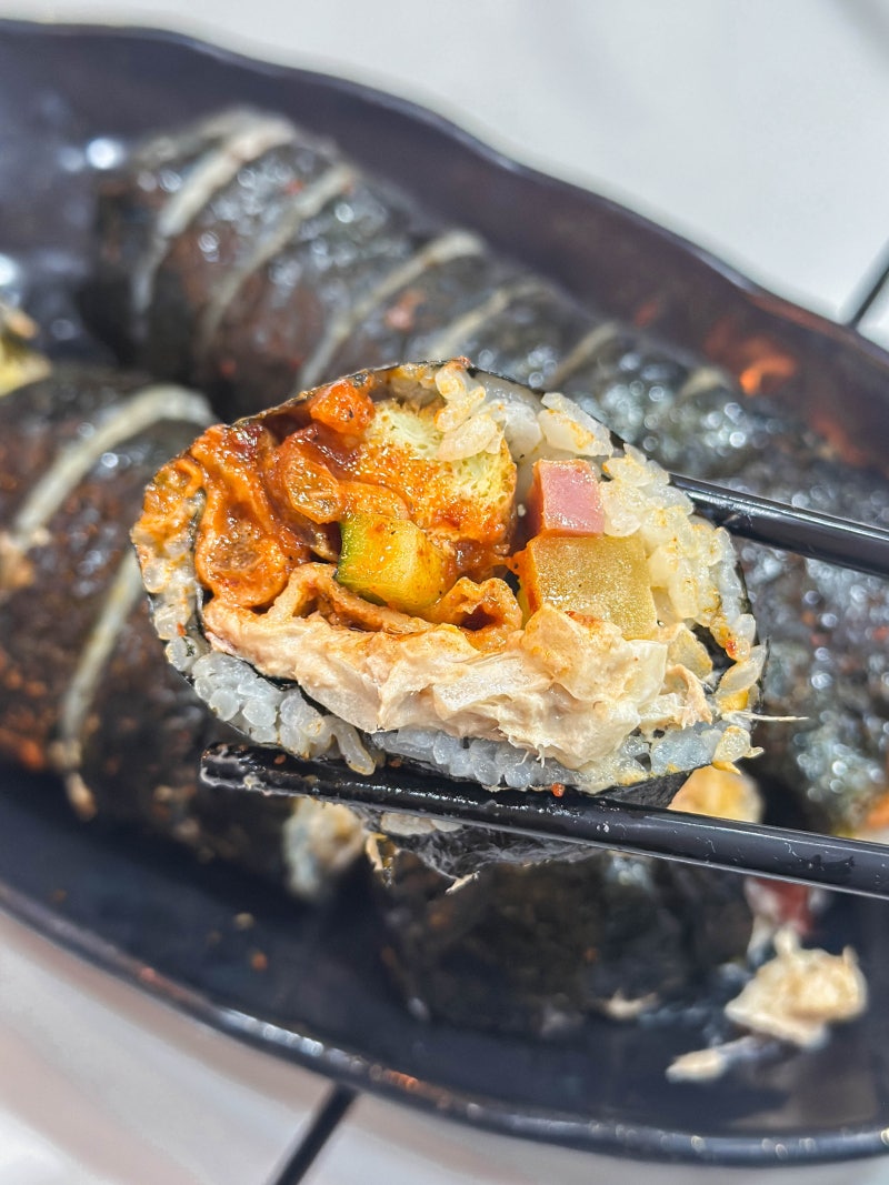 대구 로컬 분식 맛집 바뷔치 중앙로점 매참김밥, 토스트 후기