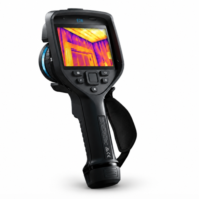 FLIR E76 열화상카메라｜자동초점과 교체형 렌즈로 전기·기계설비 점검을 편리하게