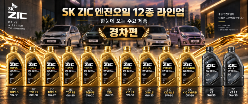 모닝, 레이, 캐스퍼, 스파크 엔진오일 추천｜ZIC 판매처 Q&A 분석