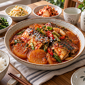 고등어무조림 황금레시피/비린내 없이 칼칼하게 !