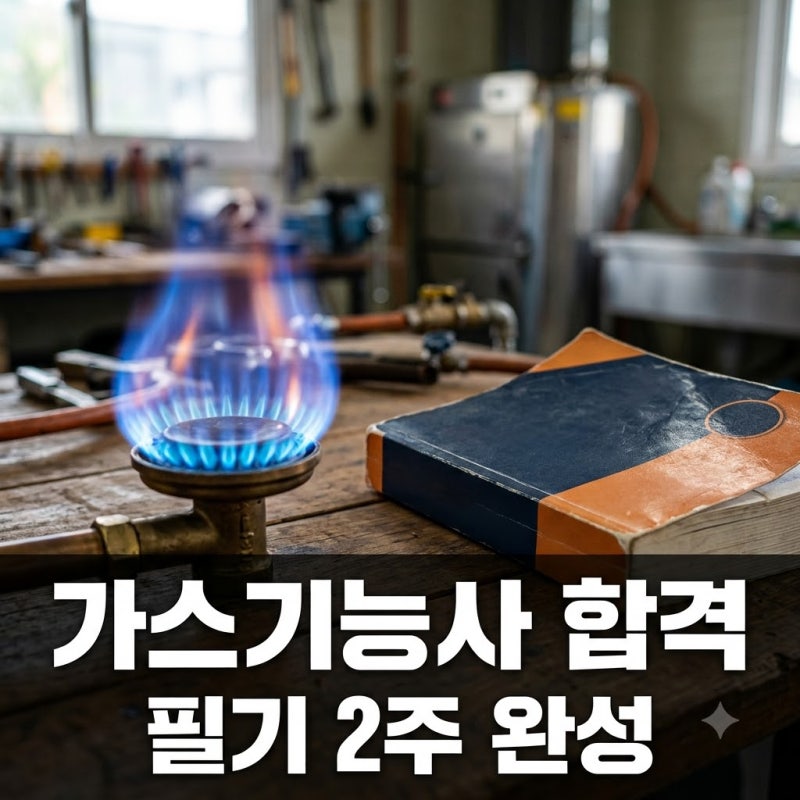 "비전공자도 딱 14일이면 충분?" 가스기능사 필기 공부법, 합격자가 숨긴 비결..