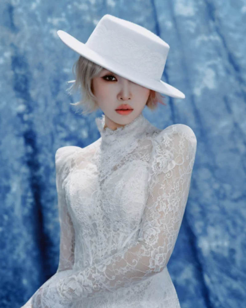 "9월 28일 컴백" 공민지, 웨딩드레스 입고 던진 예고장