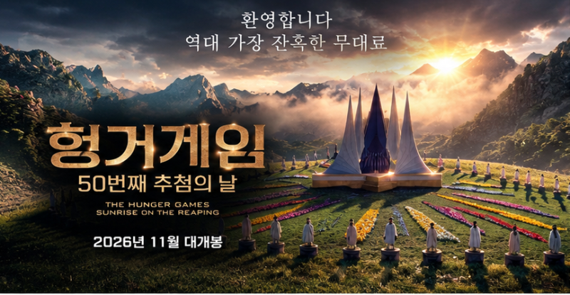 헝거게임 신작 ‘선라이즈 온 더 리핑’ 개봉 임박…