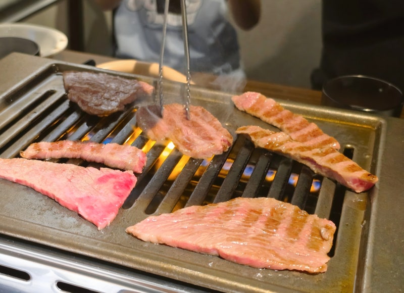 후쿠오카 텐진 야키니쿠 맛집 하나비 2호점 아이도 반한 곳