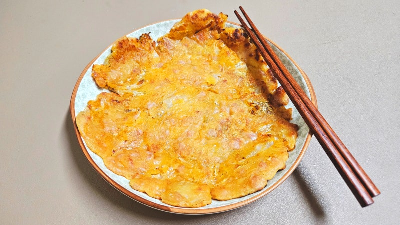 [전요리] 편스토랑에서 김용빈님께서 만드신 집에서 간편하게 만들 수 있는 스팸김치전