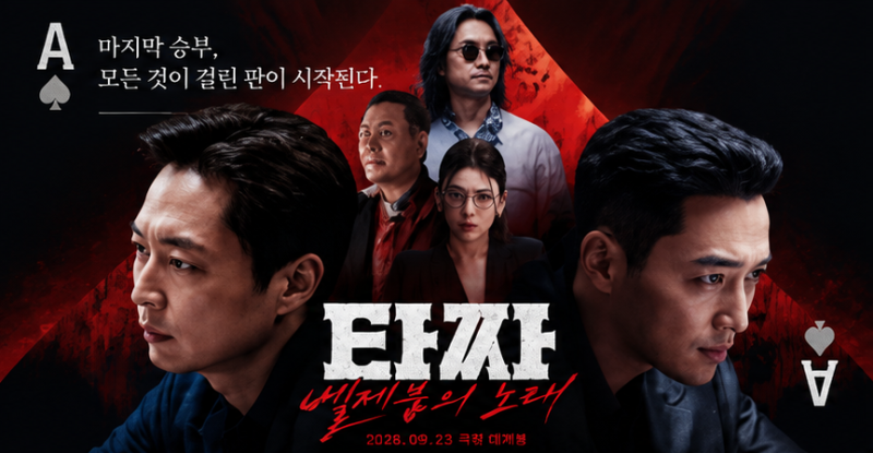 타짜4 개봉일 확정… ‘타짜: 벨제붑의 노래’ 마지막 승부