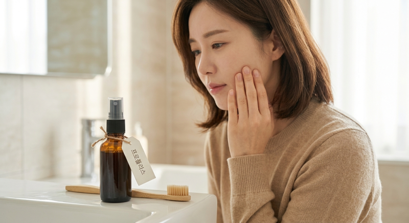 프로폴리스 스프레이 구내염 효능, 통증 완화에 도움될까