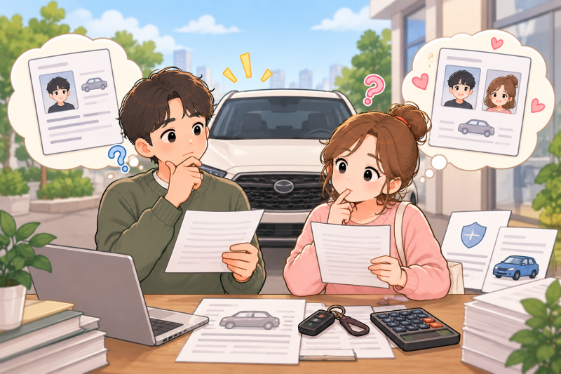 부부 자동차 공동명의로 하면 더 유리할까? 따져보니 달랐습니다