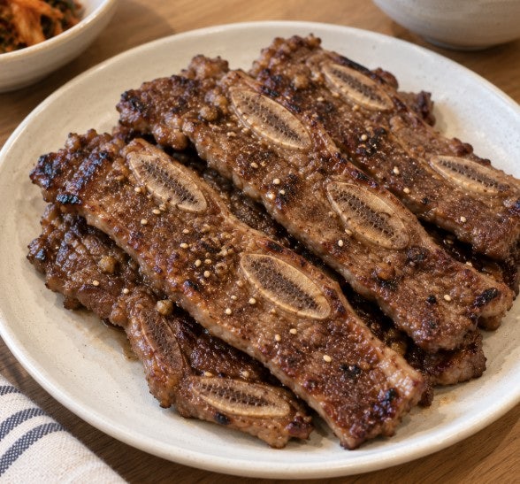 LA갈비 양념 황금비율, 부드럽게 재우는 시간과 굽는 법