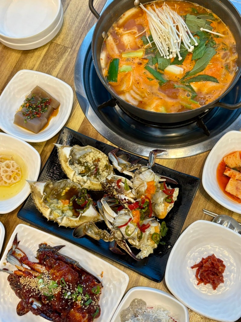 [강화도 맛집] 꽃게향 •• 강화도 당일치기 드라이브 여행 꽃게탕 간장게장 양념게장 꽃게....