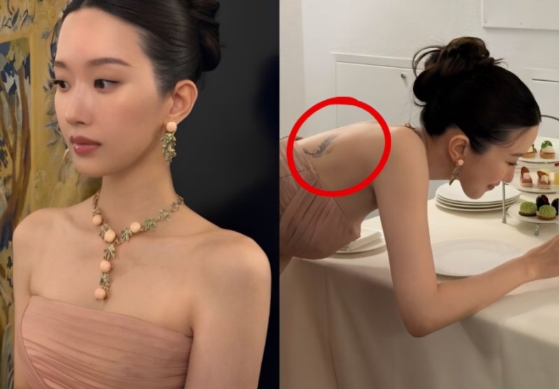 Moon Ga-young's back tattoo, not a sticker but real?! The reason it's an Archaeopteryx (Unique Entertainment News)