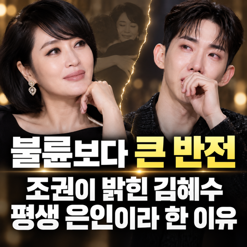 “불륜보다 큰 비밀” 김혜수 신작 공개, 그런데 조권이 밝힌 8년 전 일이 더 놀라웠다