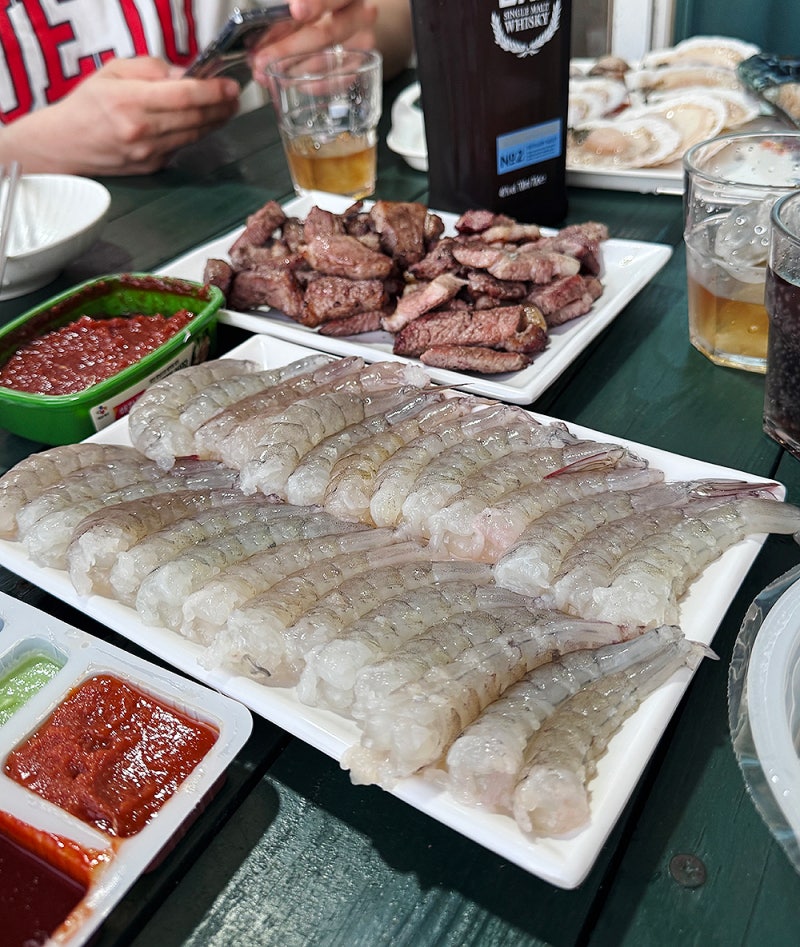[태안] 태안서부시장 회포장 추천, 태안닭집 치킨, 똥집 내돈내산 추천후기 (무료주차, 생새....