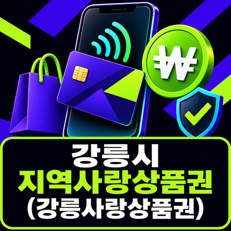 2026 강릉시 지역사랑상품권(강릉사랑상품권) 신청/발행/사용처 총정리
